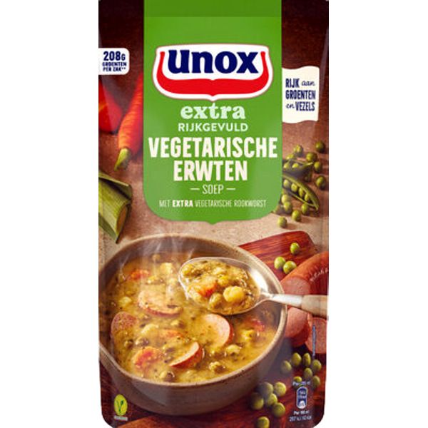 UNOX VEGETARISCHE ERWTENSOEP 570 MLT