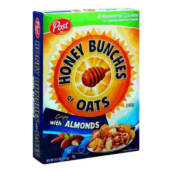 POST HONEY BUNCH OAT ALMOND 14.5OZ