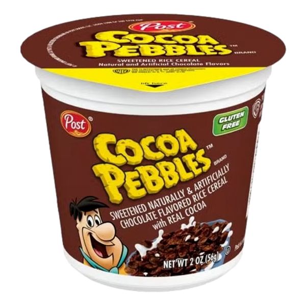 POST PEBBLES COCOA CUP 2 OZ