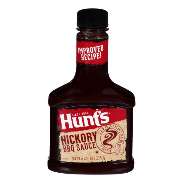 HUNTS BBQ HICKORY SMOKE 18 OZ