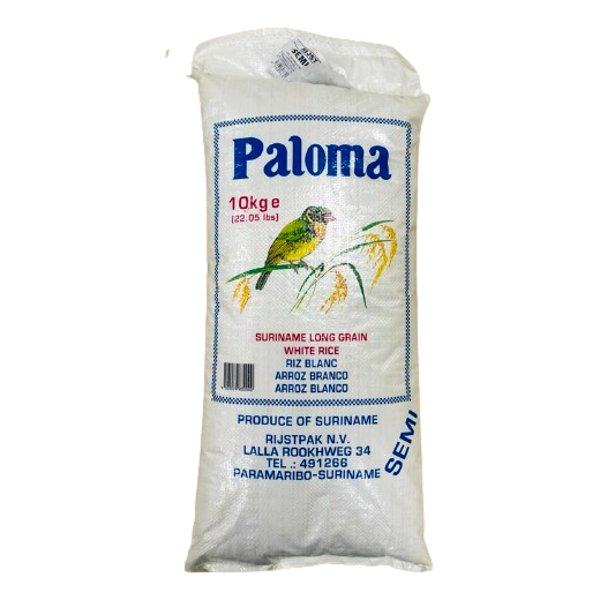PALOMA WHITE RICE 10 KG xxx CB xxx