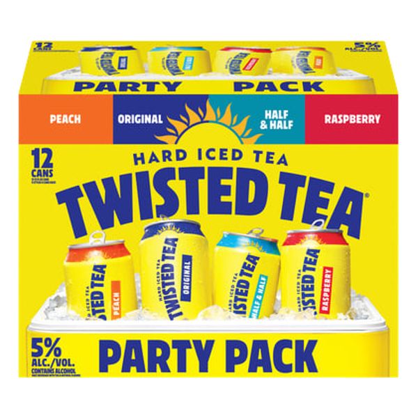 TWISTED HARD ICED TEA CANS 12 OZ ASSORTED FLAVORS