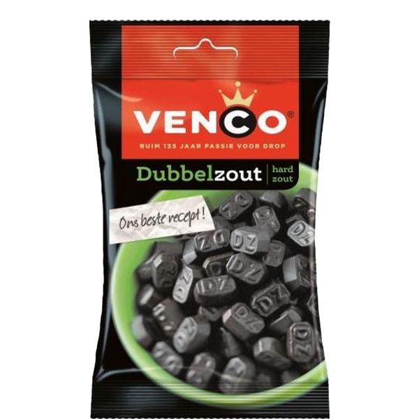 VENCO DUBBELZOUTE DROP 120GR