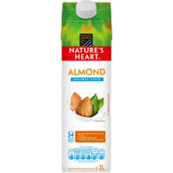 NATURE'S HEART ALMOND CREAMY 1L