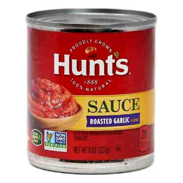 HUNTS TOMATO SAUCE WITH ROASTED GARLIC FLAVOR 8oz