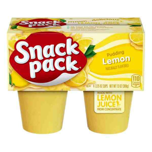 SNACK PACK PUDDING LEMON 13oz