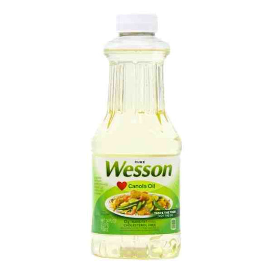 WESSON CANOLA OIL 24oz xxx CB xxx