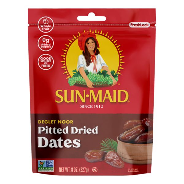 SUNMAID PITTED DATES 8OZ