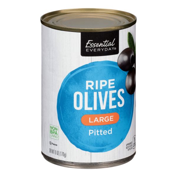 EE EX LARGE RIPE OLIVE PITTED 6 oz