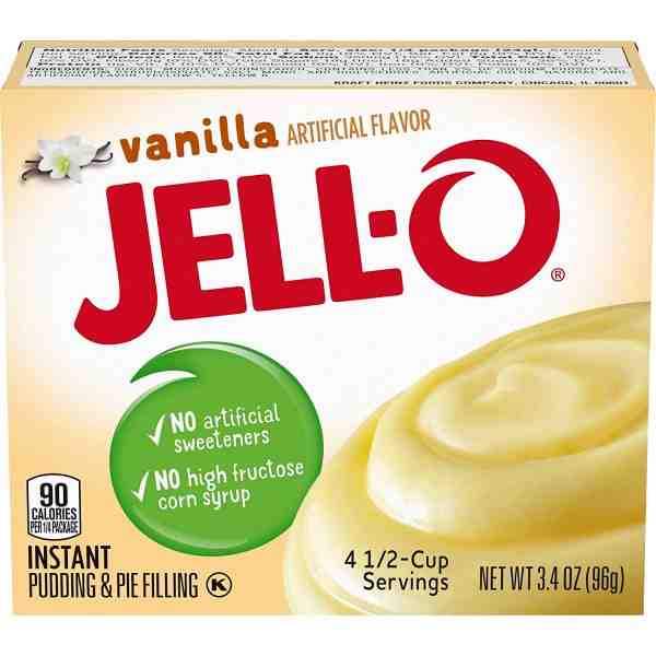 JELLO VANILLA PUDDING 3.4oz