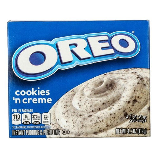 JELLO OREO PUDDING 4.2OZ