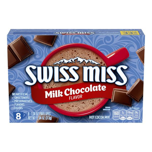 SWISS MISS CHOCOLATE PREMIUM HOT COCOA MIX 8 ENVELOPE 11 oz
