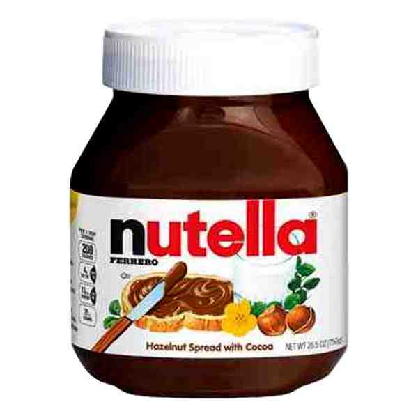 NUTELLA LARGE 750/825GR /26.5 oz