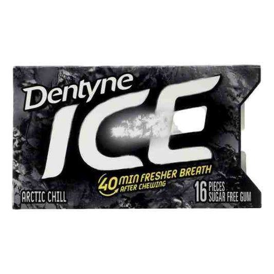 DENTYNE ICE ARTIC CHILL SUGAR FREE GUM 16ct