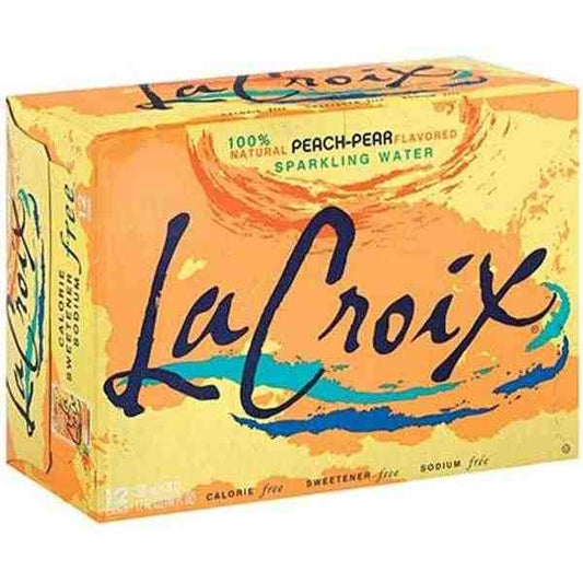 LA CROIX PEACH PEAR 12oz CAN-