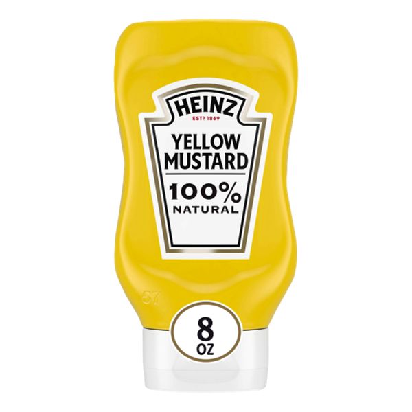 HEINZ YELLOW MUSTARD 8oz