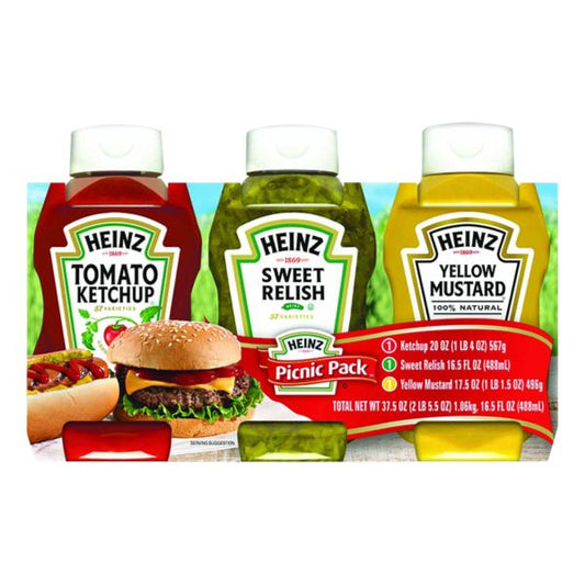 HEINZ PICNIC PACK 54 OZ