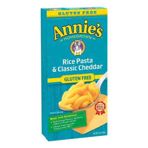 ANNIES RICE PASTA  CHEDDAR MAC & CHEESE 6oz