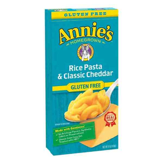 ANNIES RICE PASTA  CHEDDAR MAC & CHEESE 6oz