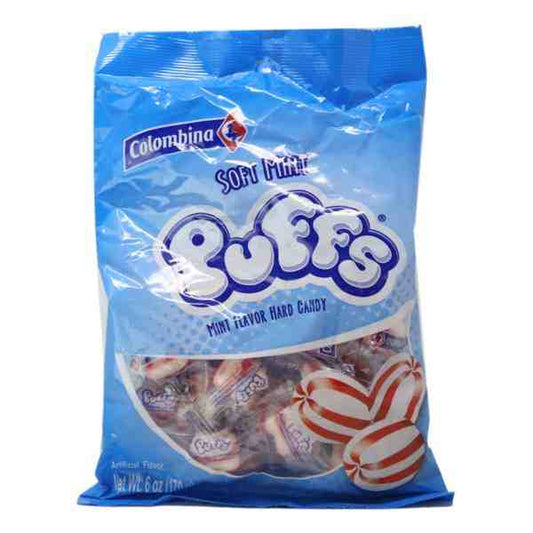 COLOMBINA SOFT MINT PUFFS 6oz