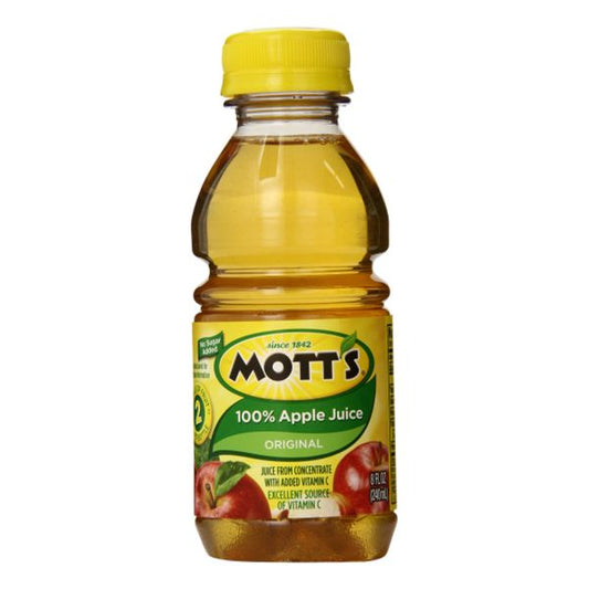MOTTS NATURAL APPLE JUICE 8 oz-