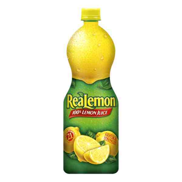REALEMON BOTTLE LEMON JUICE 32oz