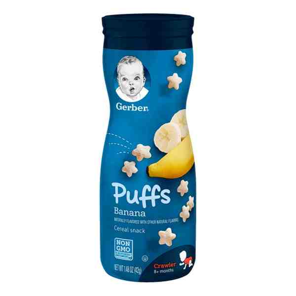 GERBER  GRADUATES PUFFS BANANA 1.48oz