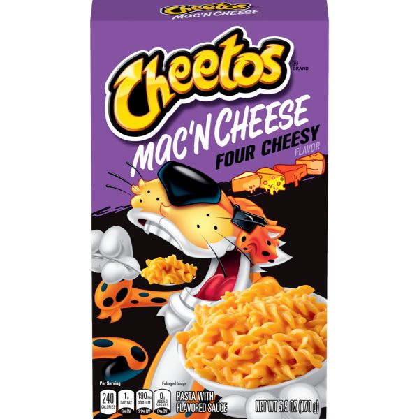 CHEETOS	PASTA MIX FOUR CHEESE 5.9 OZ