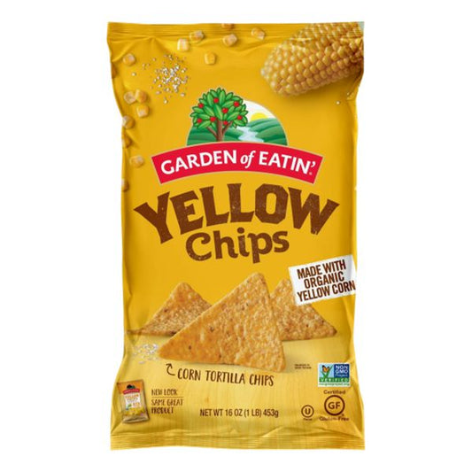 GARDEN OF EATIN	YELLOW CHIPS 10 OZ