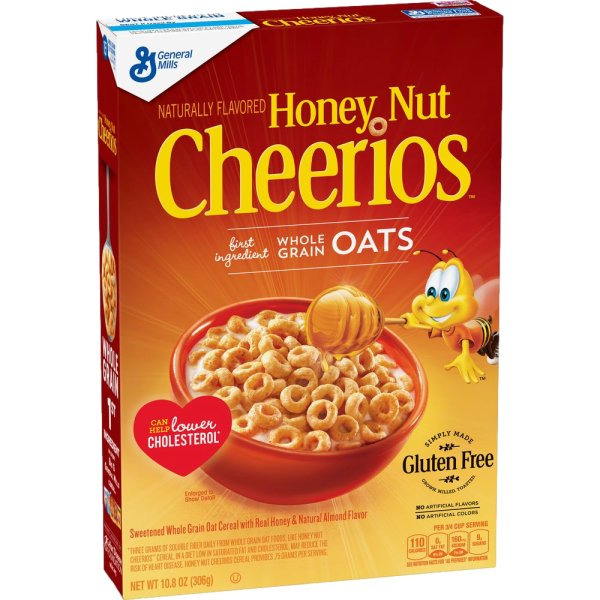 GENERAL MILLS HONEY NUT CHEERIOS 10.8oz