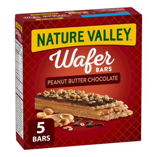 NATURE VALLEY CHOCOLATE PEANUT BUTTER WAFER BARS 6.5 OZ