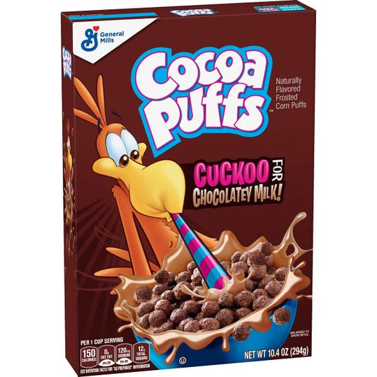 GM COCOA PUFFS CEREAL 10.4 OZ