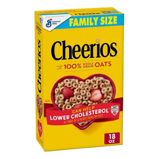 GENERAL MILLS CHEERIOS 18 oz
