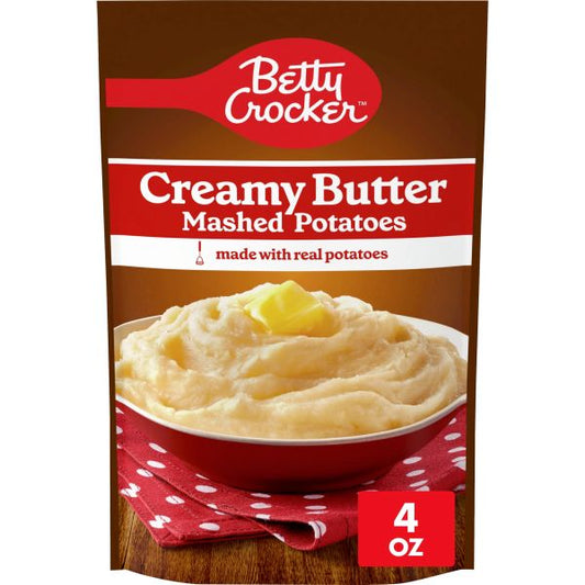 BETTY CROCKER MASHED POTATOE CREAMY BUTTER 4 OZ