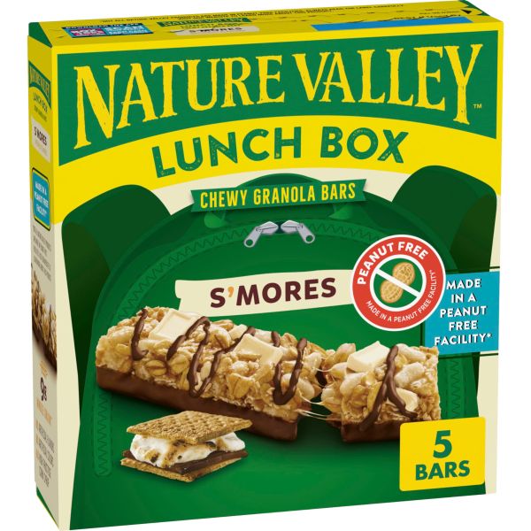 NATURE VALLEY LUNCH BOX SMORES 5CT 4.59 OZ