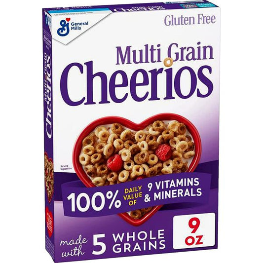 GENERAL MILLS CHEERIOS MULTIGRAIN 9OZ