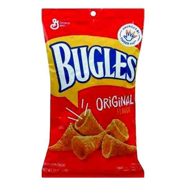 BUGLES CRISPY ORIGINAL CORN SNACKS 7.5oz