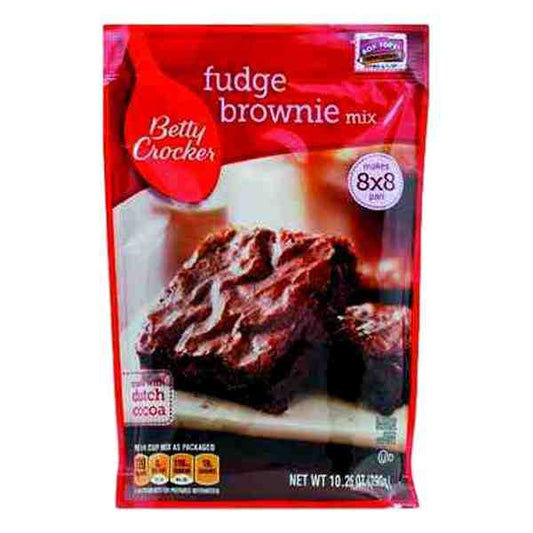 BETTY CROCKER FUDGE BROWNIE MIX 10.25oz
