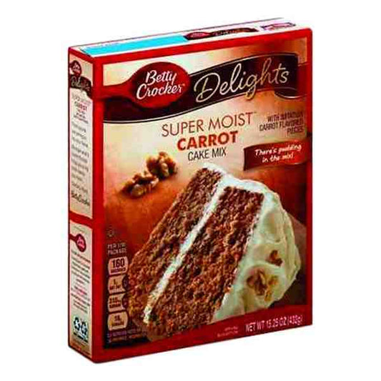 BETTY CROCKER CARROT CAKE MIX 13.25