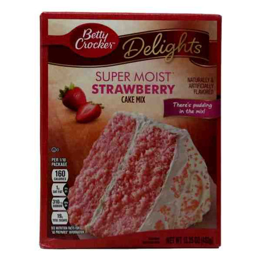 BETTY CROCKER STRAWBERRY CAKE MIX 13.25 oz
