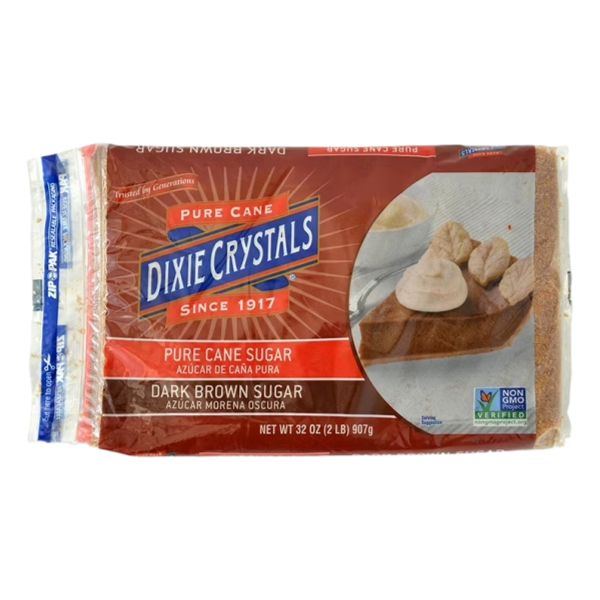 DIX CRYSTAL DARK BROWN SUGAR   2LB