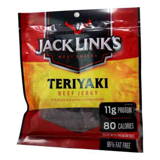 JACK LINK BEEF JERKY TERIYAKI 2.85oz