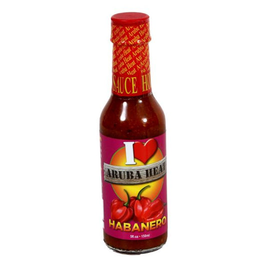 ARUBA HEAT HABANERO SAUCE 5oz