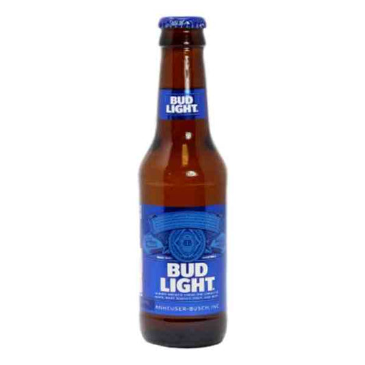 BUD LIGHT BOTTLE 7oz BLUE