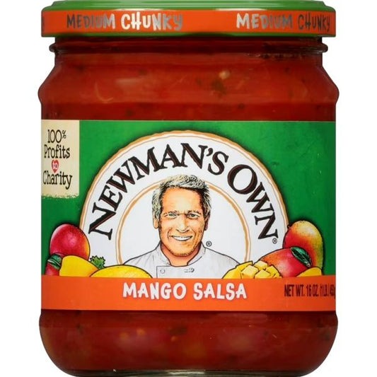 NEWMAN'S MANGO SALSA 16 OZ