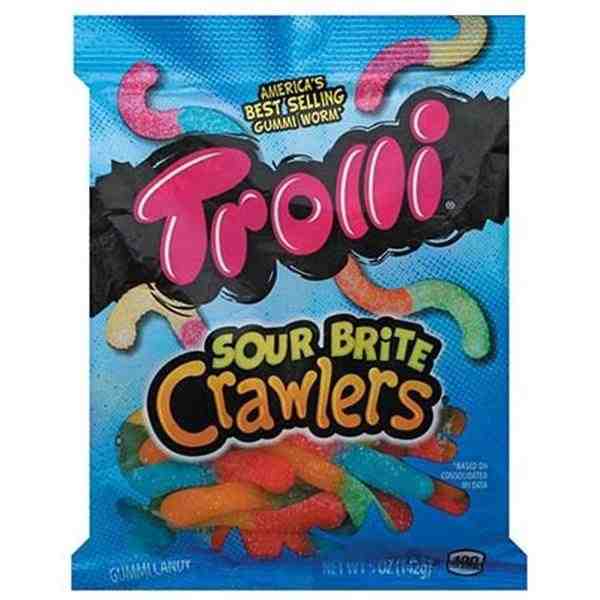 TROLLI SOUR BRITE CRAWLERS 5oz