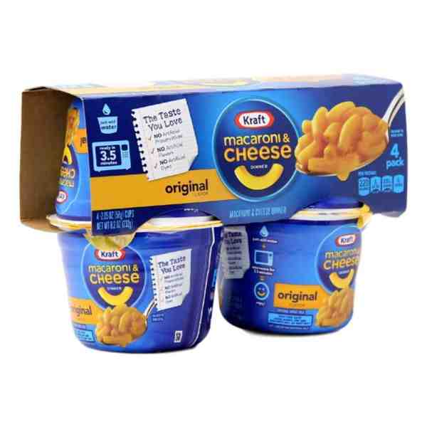 ORIGINAL MACARONI & CHEESE DINNER 4 PACK 8.2oz