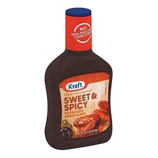 BBQ SAUCE SWEET AND SPICY 18oz