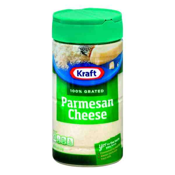 GRATED PARMESAN CHEESE 8oz