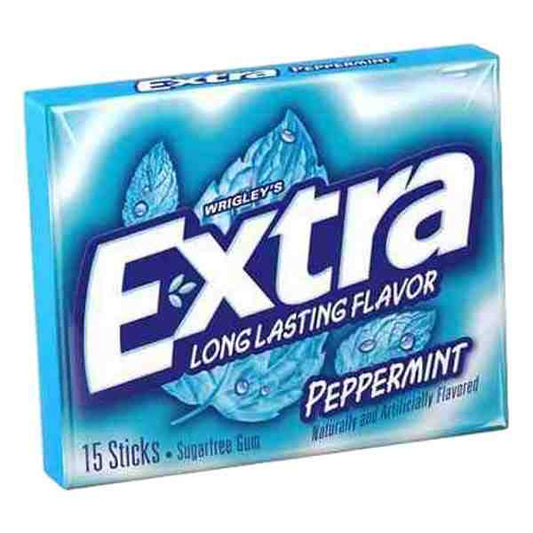 EXTRA 15 STK PEPPERMINT SLIM PACK 12/10 BX